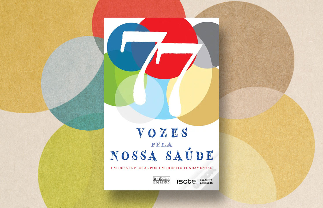 Book cover Vozes pela saúde