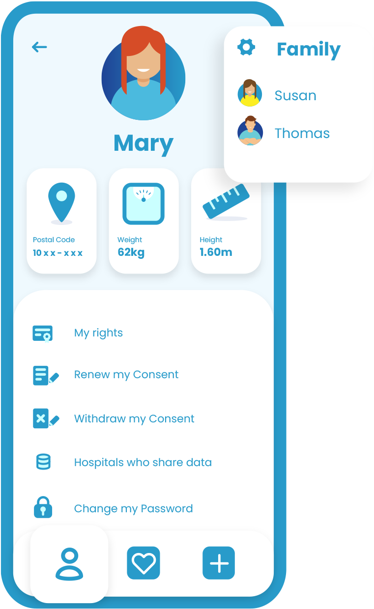 Application Profile screen